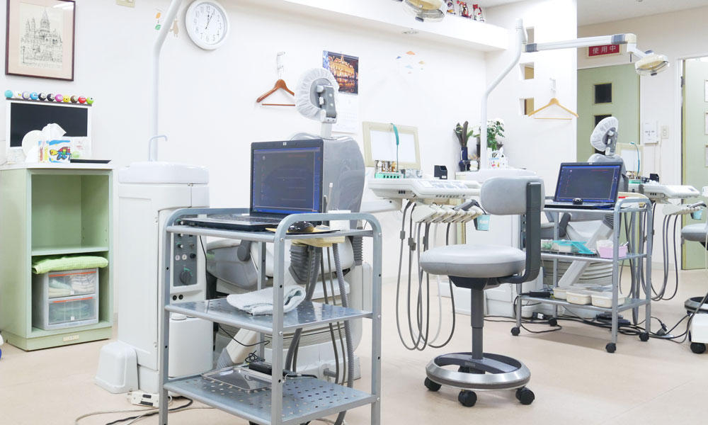北九州市小倉の二階堂歯科医院の診察室